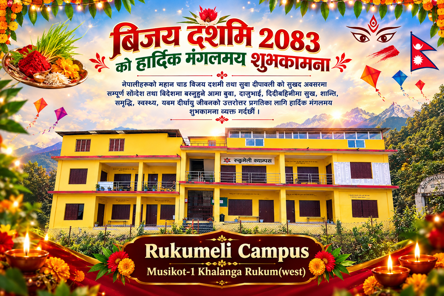 Dashain wishes
